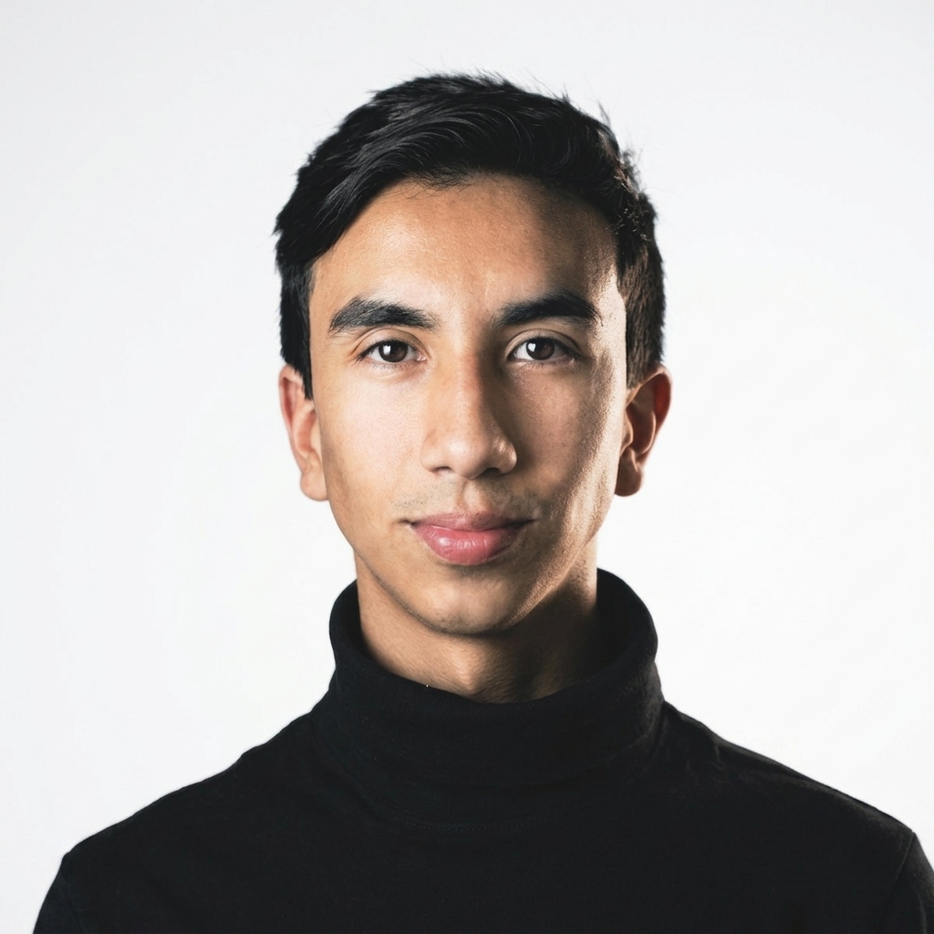 Harsh glare, balanced — Passport-ready